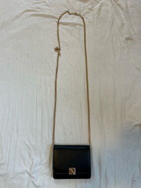 Small Black Chain Strap Crossbody Bag